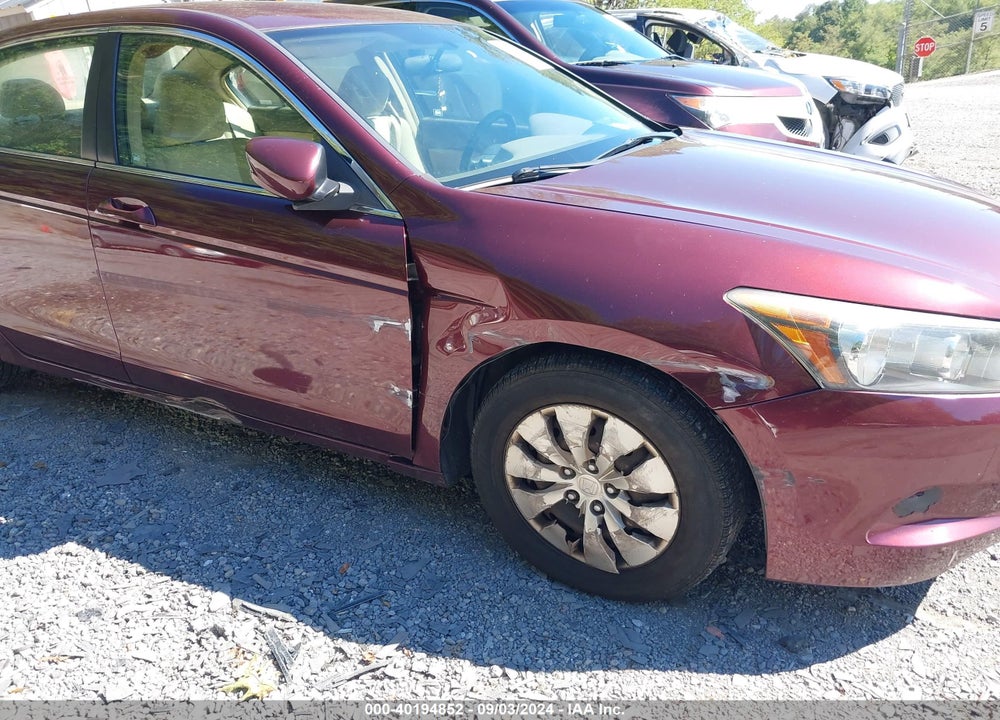 2009 HONDA ACCORD 2.4 LX VIN: 1HGCP26369A101302