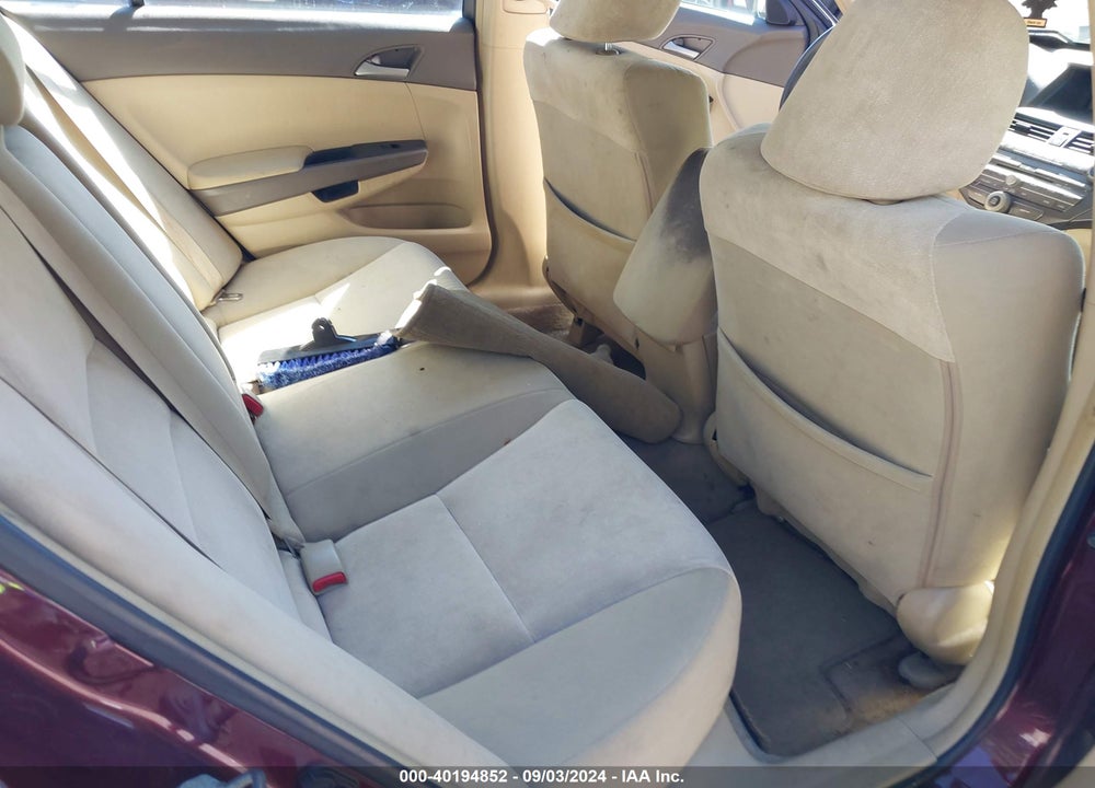 2009 HONDA ACCORD 2.4 LX VIN: 1HGCP26369A101302