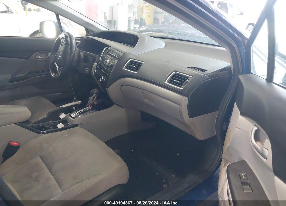 2013 HONDA CIVIC LX VIN: 19XFB2F55DE100062