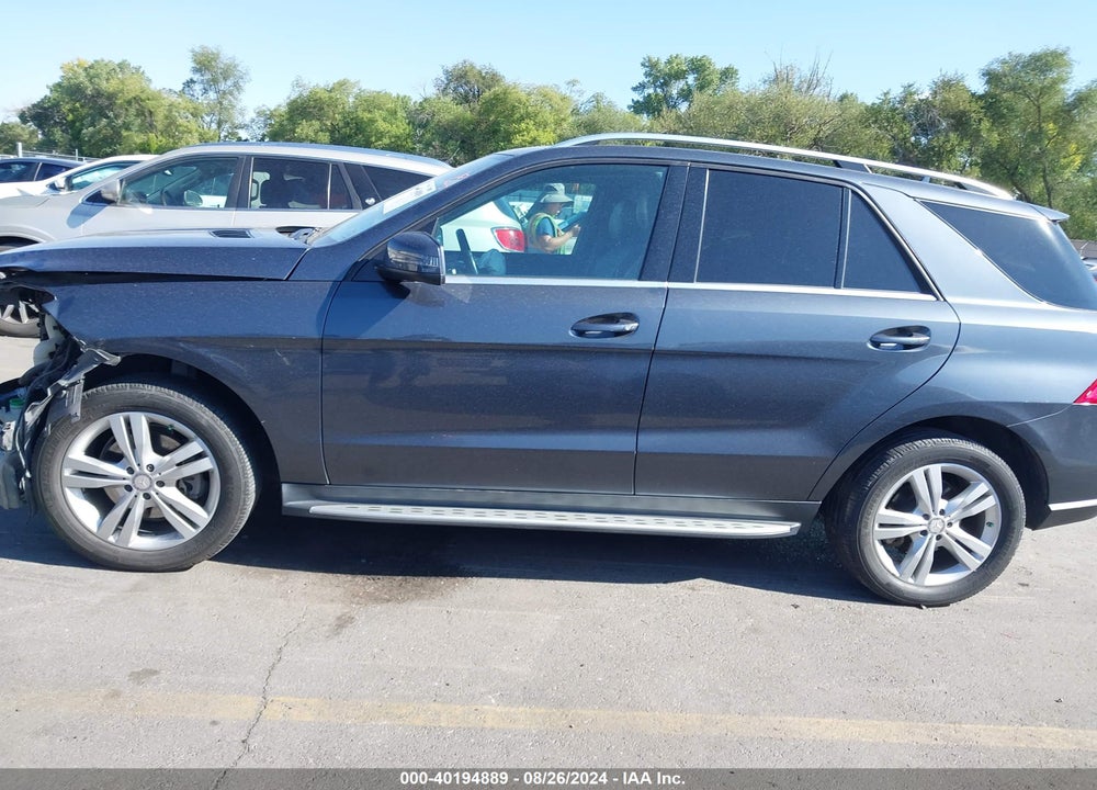 2014 MERCEDES-BENZ ML 350 4MATIC VIN: 4JGDA5HB8EA274786