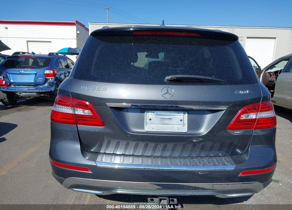 2014 MERCEDES-BENZ ML 350 4MATIC VIN: 4JGDA5HB8EA274786