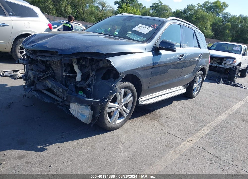 2014 MERCEDES-BENZ ML 350 4MATIC VIN: 4JGDA5HB8EA274786