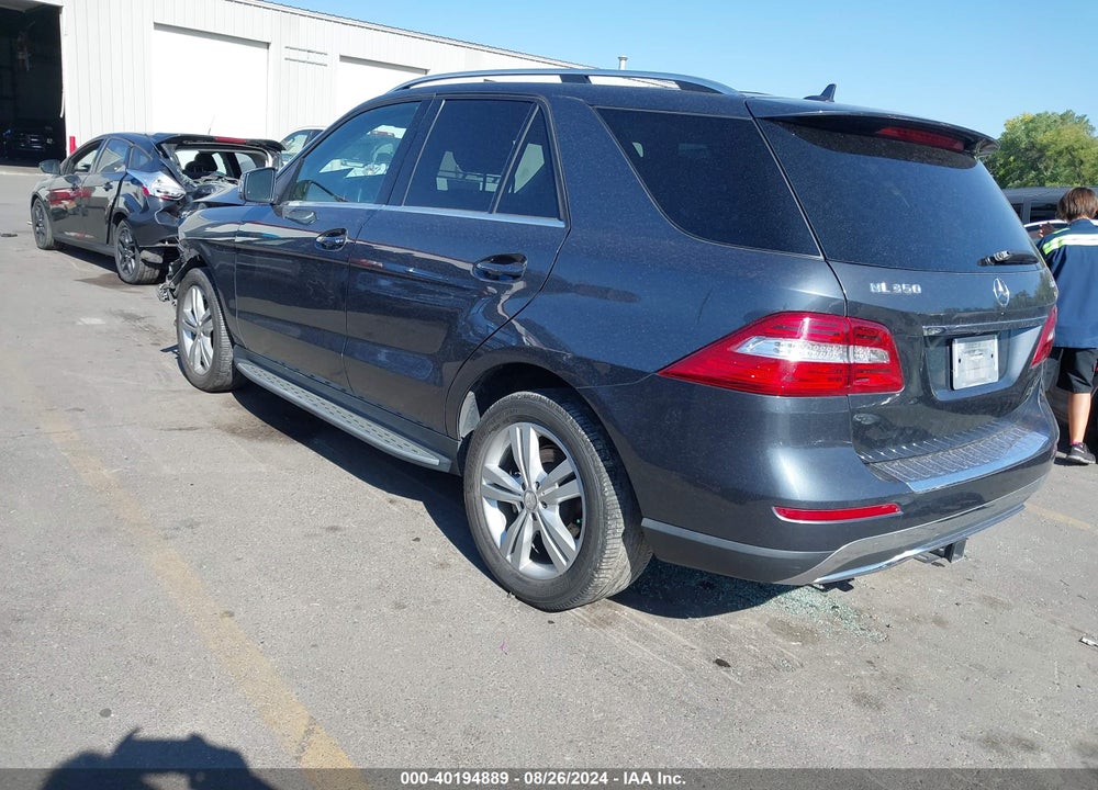 2014 MERCEDES-BENZ ML 350 4MATIC VIN: 4JGDA5HB8EA274786