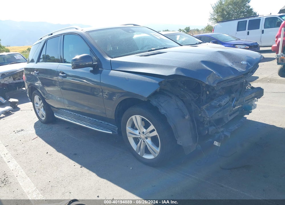 2014 MERCEDES-BENZ ML 350 4MATIC VIN: 4JGDA5HB8EA274786
