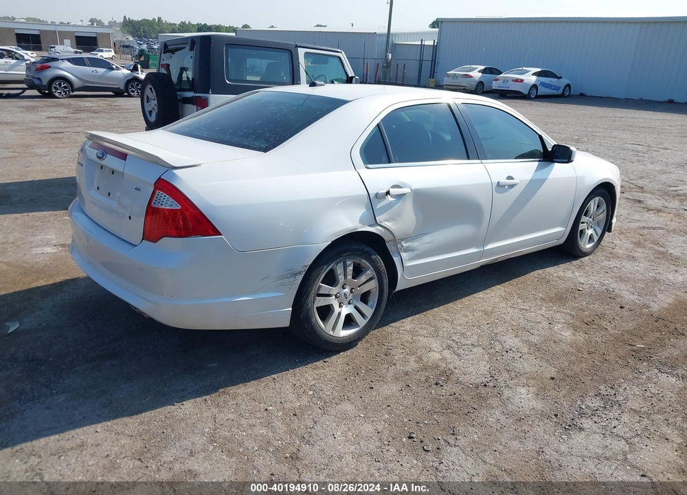 2010 FORD FUSION SE VIN: 3FAHP0HA3AR205993