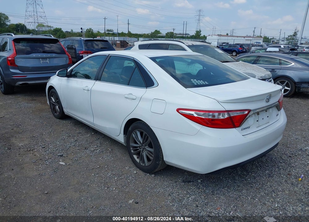 2016 TOYOTA CAMRY SE VIN: 4T1BF1FK7GU266362