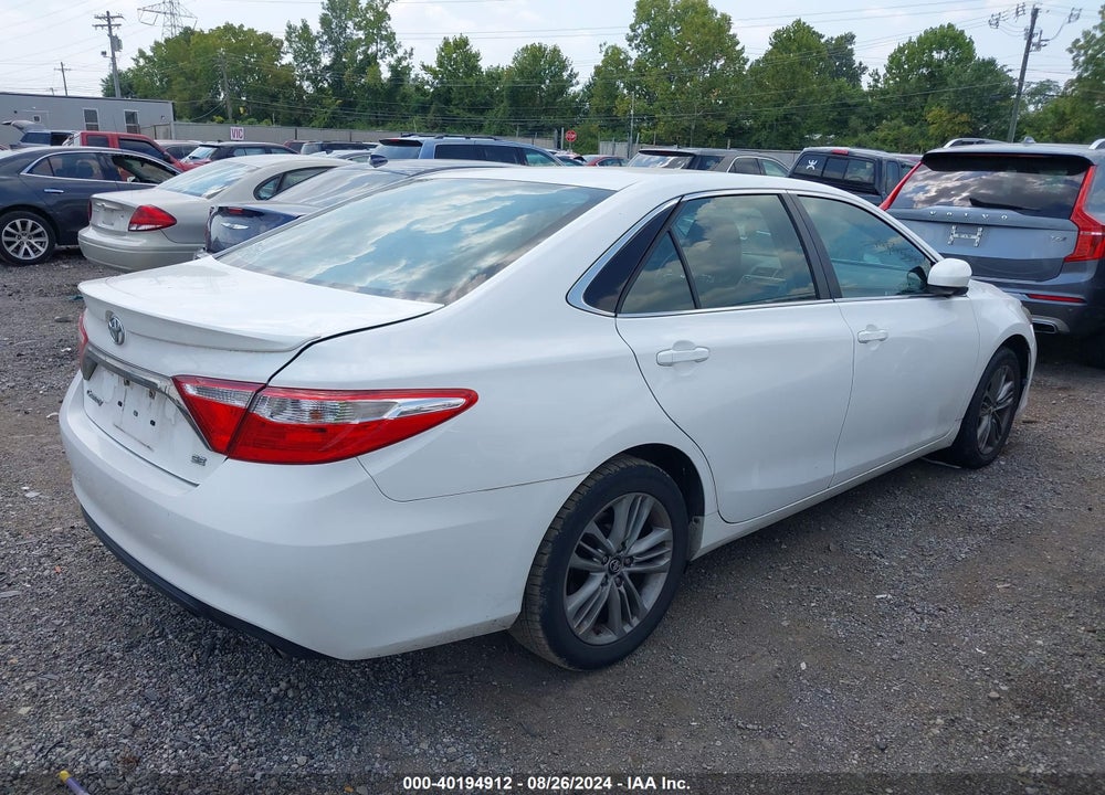 2016 TOYOTA CAMRY SE VIN: 4T1BF1FK7GU266362