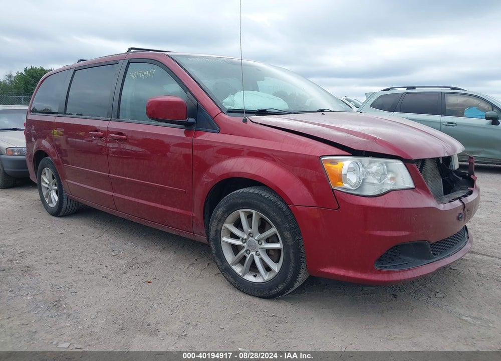 2014 DODGE GRAND CARAVAN VIN: 2C4RDGCGXER477822