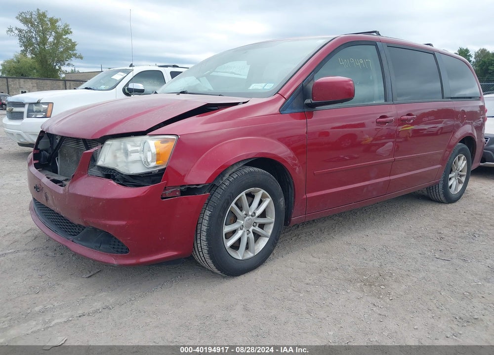 2014 DODGE GRAND CARAVAN VIN: 2C4RDGCGXER477822