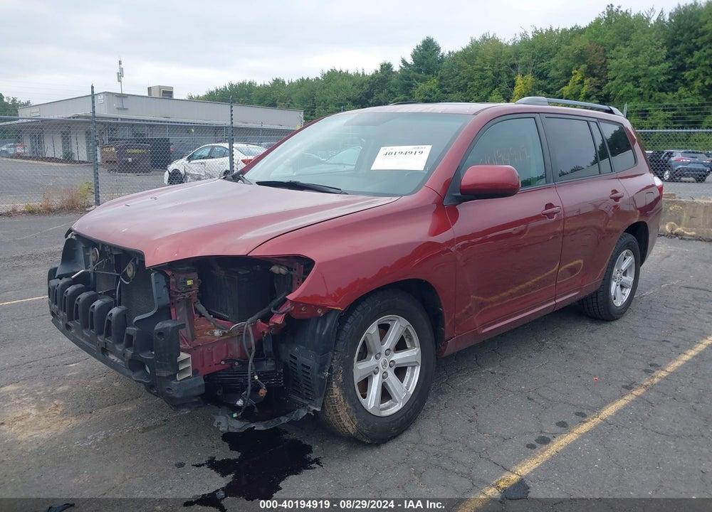 2010 TOYOTA HIGHLANDER SE V6 VIN: 5TDJK3EH3AS009806