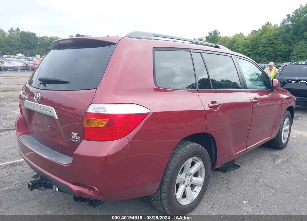 2010 TOYOTA HIGHLANDER SE V6 VIN: 5TDJK3EH3AS009806