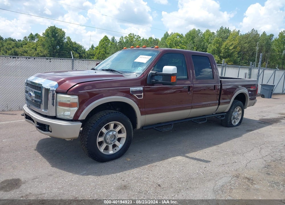 2008 FORD F-250 FX4/HARLEY-DAVIDSON/KING RANCH/LARIAT/XL/XLT VIN: 1FTSW21RX8EB97354