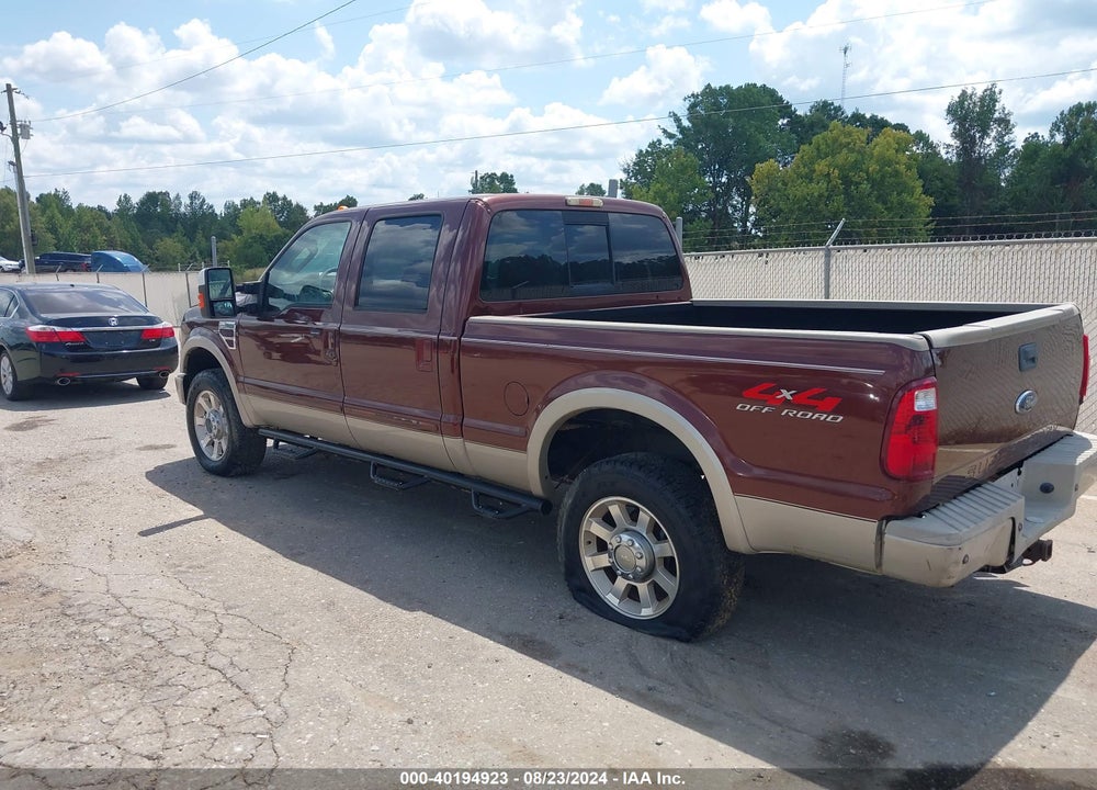 2008 FORD F-250 FX4/HARLEY-DAVIDSON/KING RANCH/LARIAT/XL/XLT VIN: 1FTSW21RX8EB97354