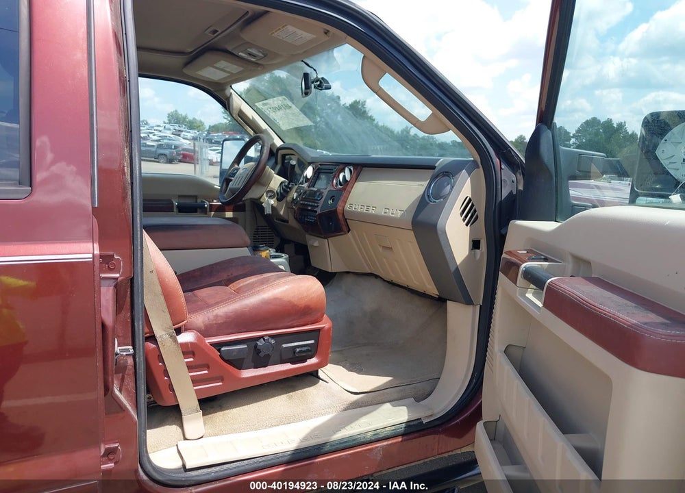 2008 FORD F-250 FX4/HARLEY-DAVIDSON/KING RANCH/LARIAT/XL/XLT VIN: 1FTSW21RX8EB97354
