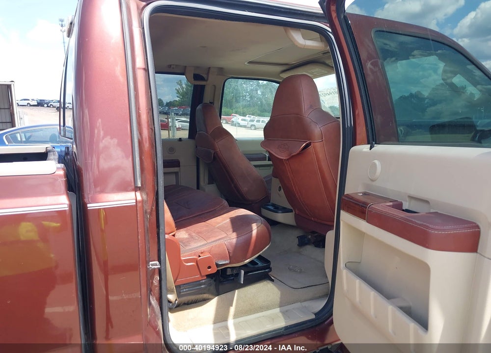 2008 FORD F-250 FX4/HARLEY-DAVIDSON/KING RANCH/LARIAT/XL/XLT VIN: 1FTSW21RX8EB97354