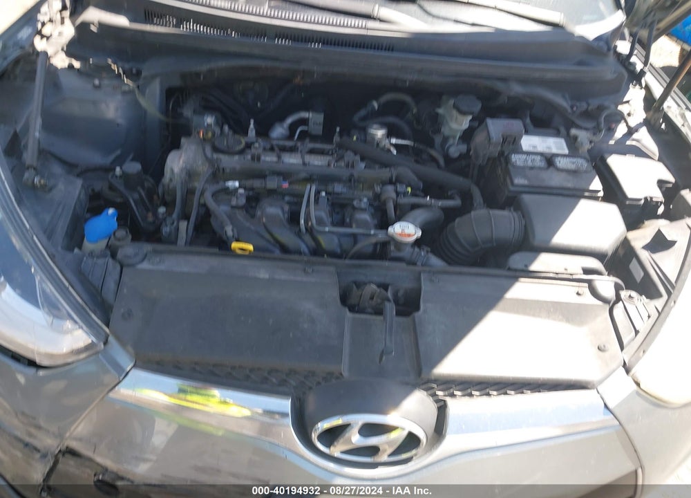 2013 HYUNDAI VELOSTER BASE W/BLACK VIN: KMHTC6AD9DU179254