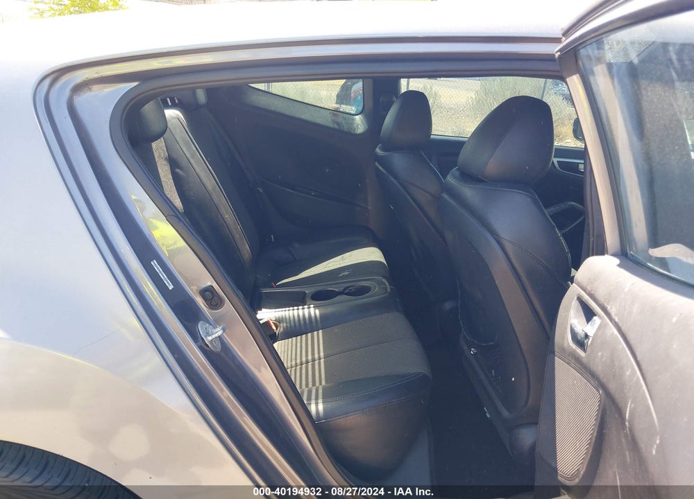 2013 HYUNDAI VELOSTER BASE W/BLACK VIN: KMHTC6AD9DU179254