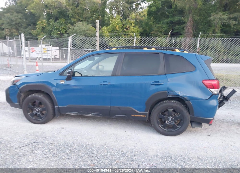 2022 SUBARU FORESTER WILDERNESS VIN: JF2SKAMC8NH432732