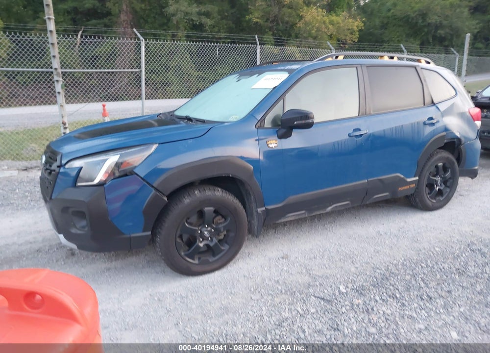 2022 SUBARU FORESTER WILDERNESS VIN: JF2SKAMC8NH432732