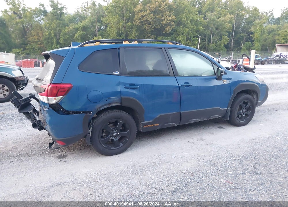2022 SUBARU FORESTER WILDERNESS VIN: JF2SKAMC8NH432732