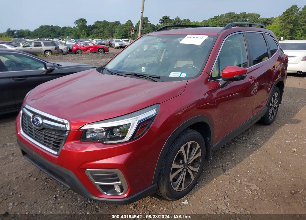 2021 SUBARU FORESTER LIMITED VIN: JF2SKASC8MH525994
