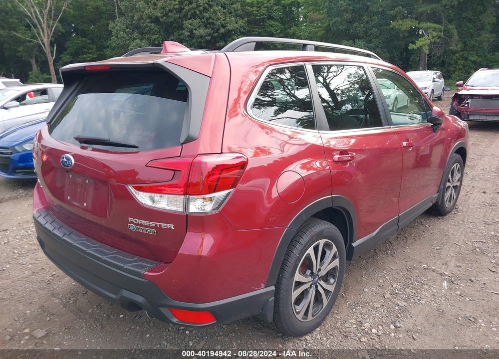 2021 SUBARU FORESTER LIMITED VIN: JF2SKASC8MH525994