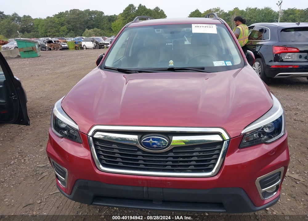 2021 SUBARU FORESTER LIMITED VIN: JF2SKASC8MH525994