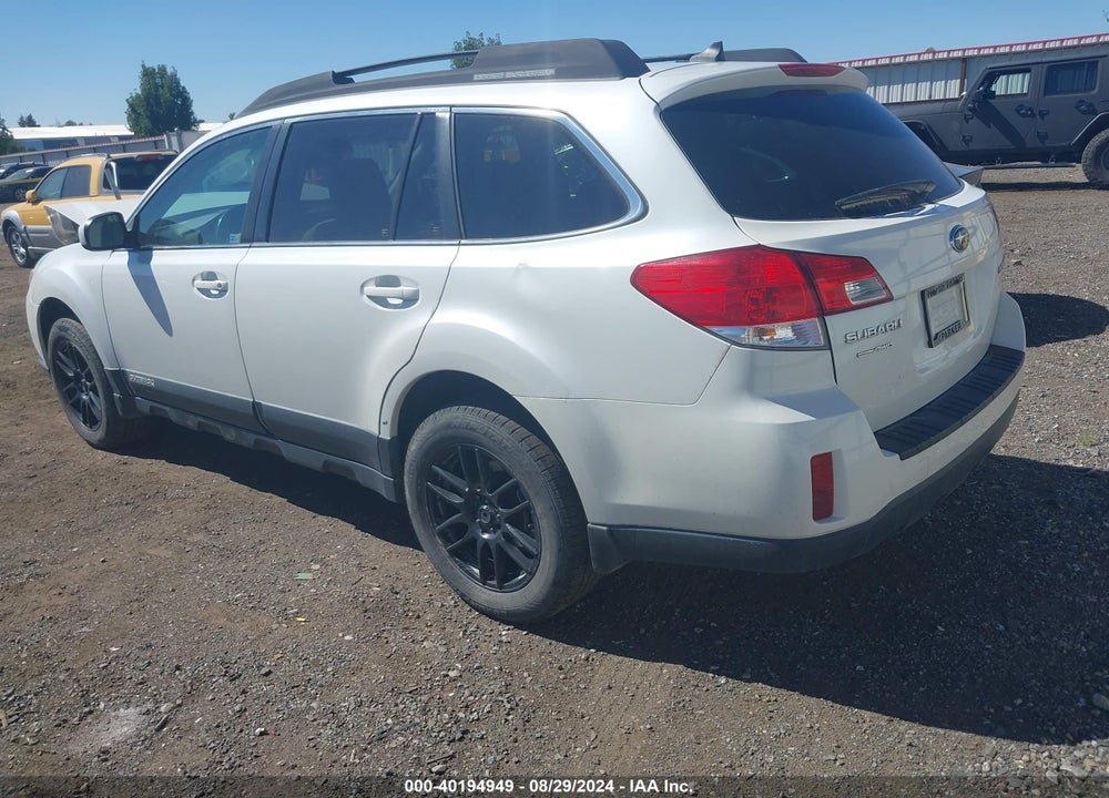 2012 SUBARU OUTBACK 2.5I LIMITED VIN: 4S4BRBJC9C3208282