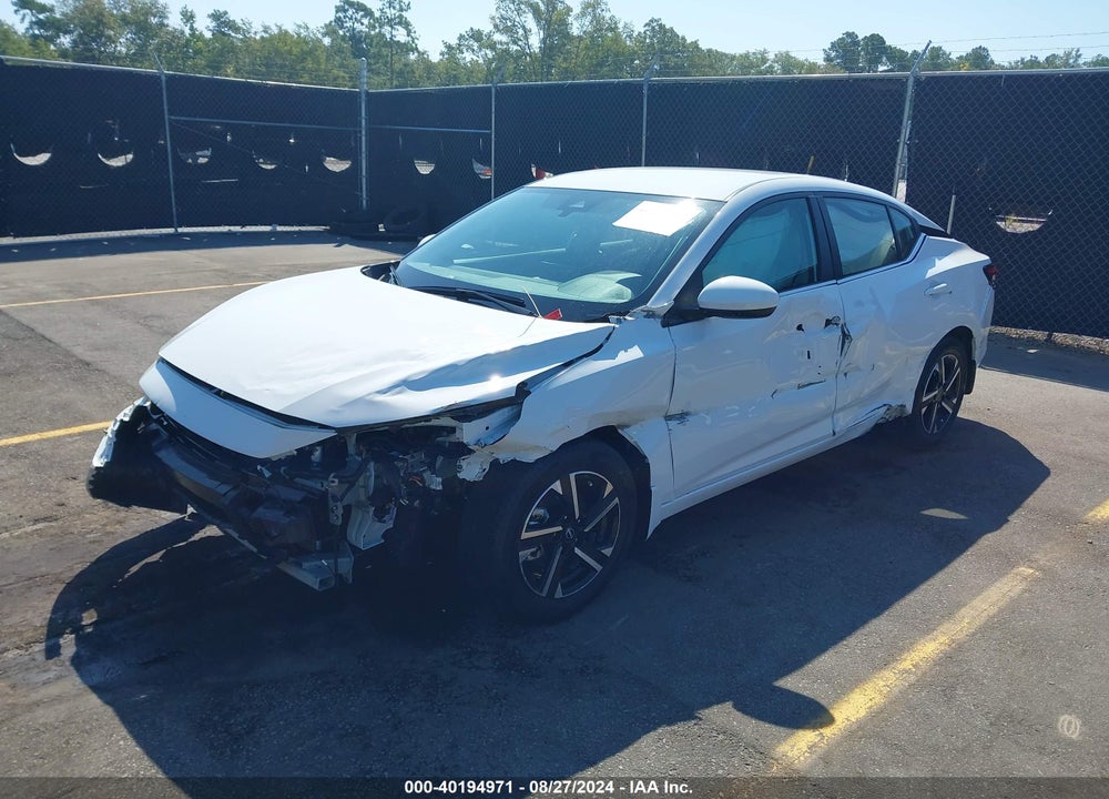 2024 NISSAN SENTRA SV XTRONIC CVT VIN: 3N1AB8CV4RY321338