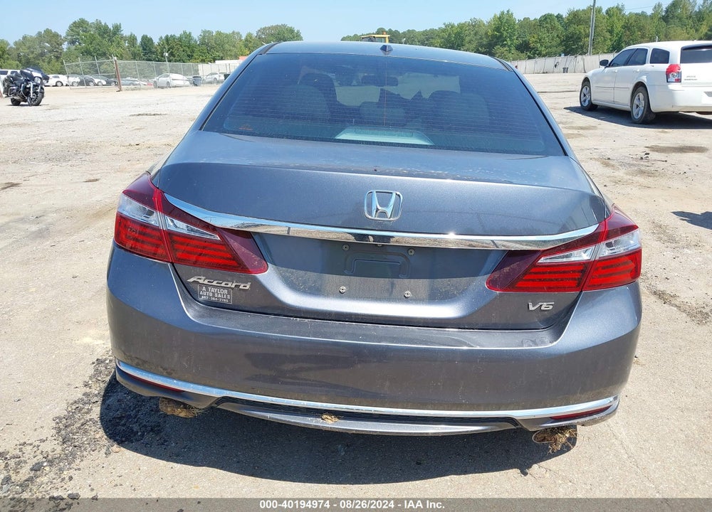 2016 HONDA ACCORD EX-L V-6 VIN: 1HGCR3F80GA002872