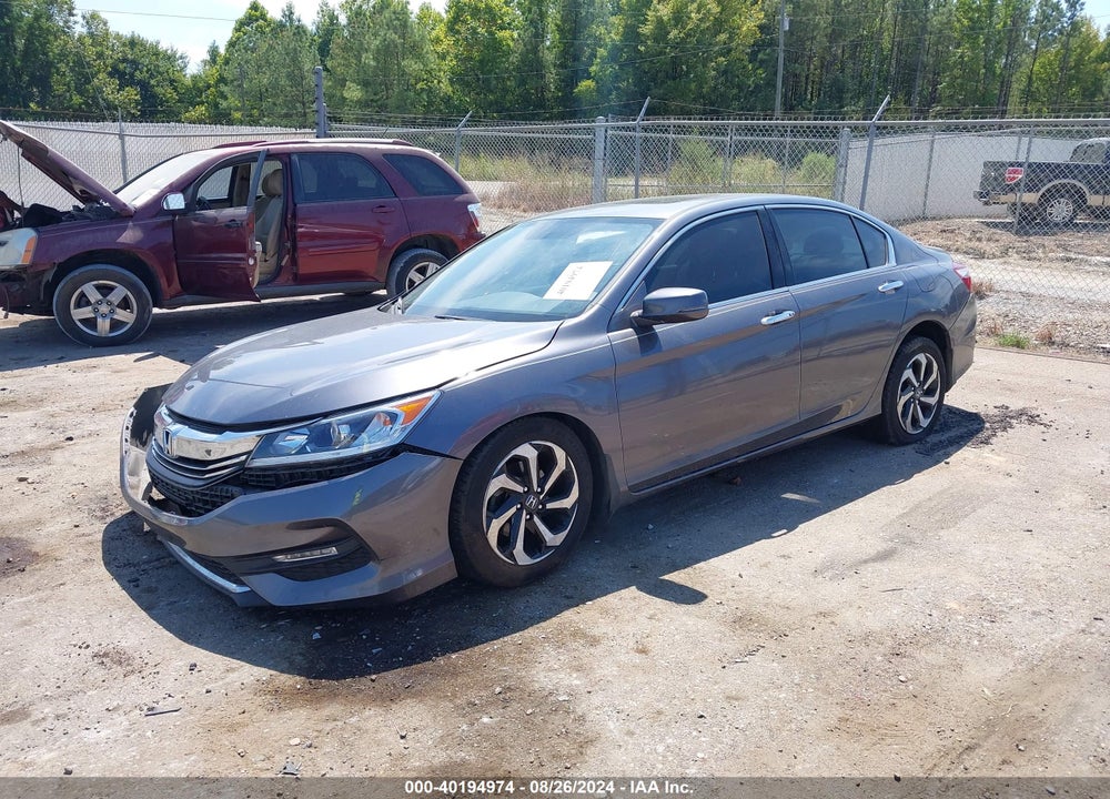 2016 HONDA ACCORD EX-L V-6 VIN: 1HGCR3F80GA002872