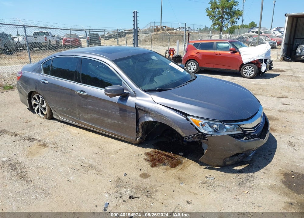 2016 HONDA ACCORD EX-L V-6 VIN: 1HGCR3F80GA002872