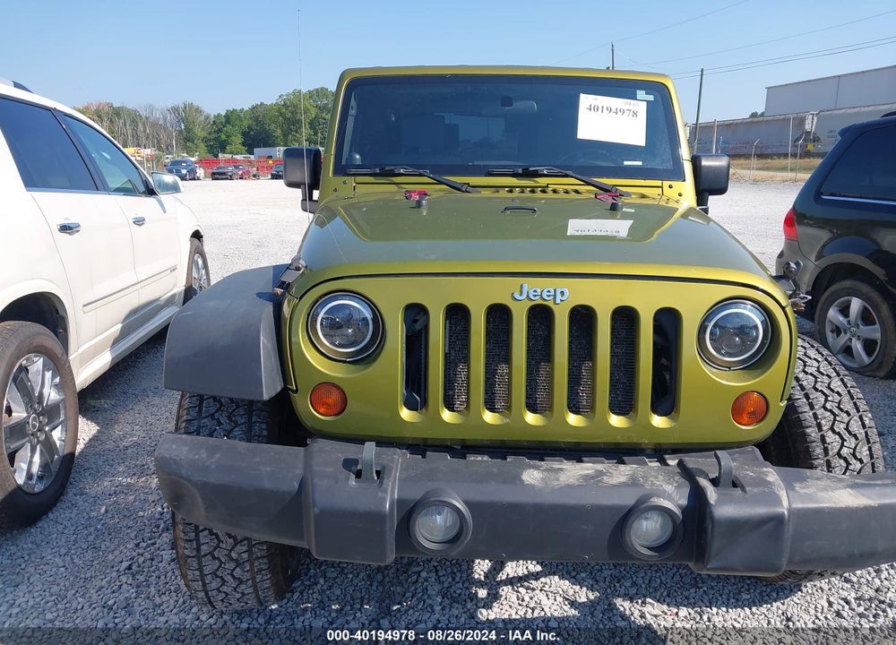 2008 JEEP WRANGLER X VIN: 1J4FA241X8L593294