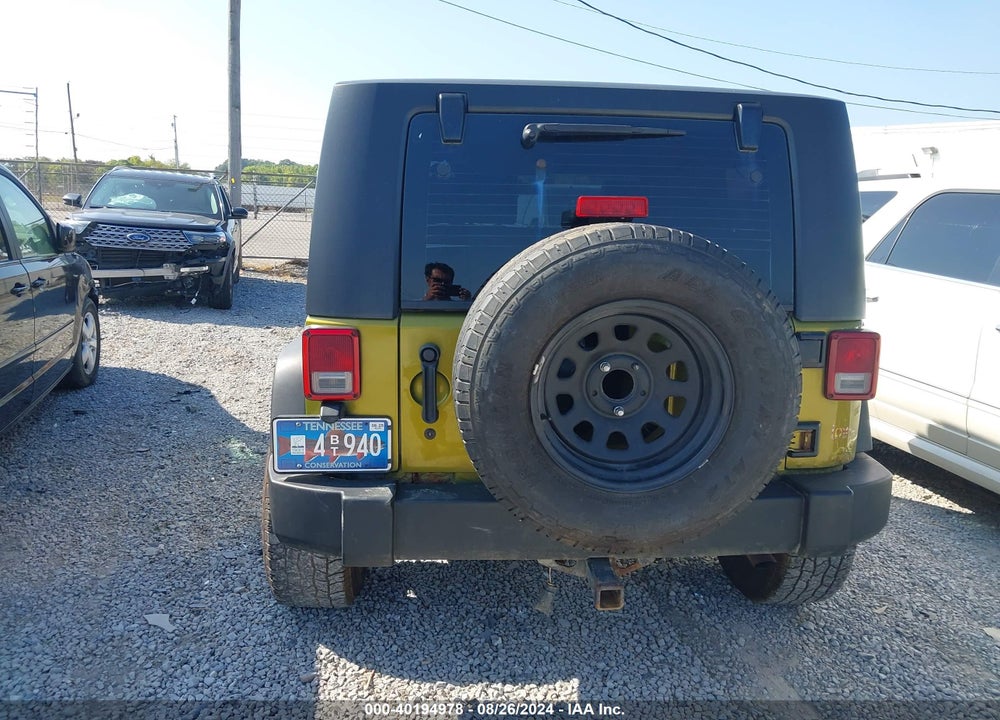 2008 JEEP WRANGLER X VIN: 1J4FA241X8L593294