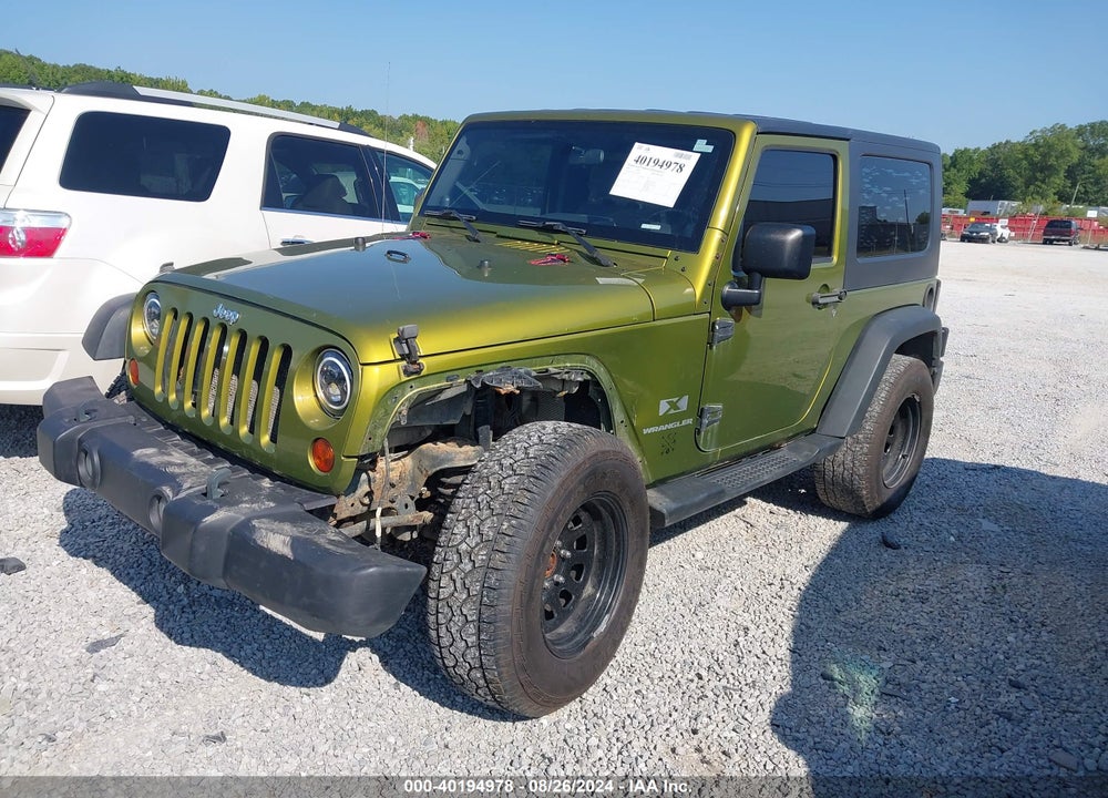 2008 JEEP WRANGLER X VIN: 1J4FA241X8L593294