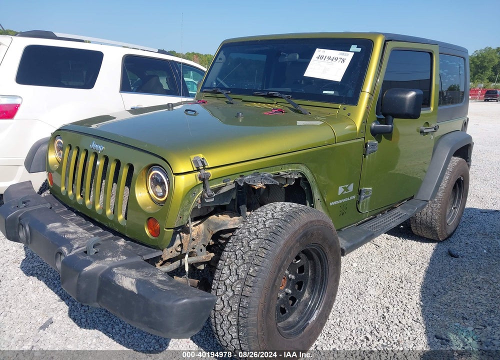 2008 JEEP WRANGLER X VIN: 1J4FA241X8L593294