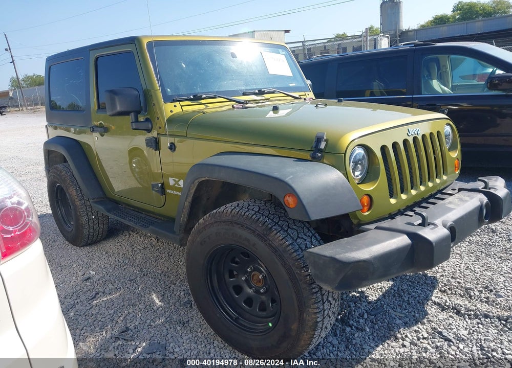 2008 JEEP WRANGLER X VIN: 1J4FA241X8L593294