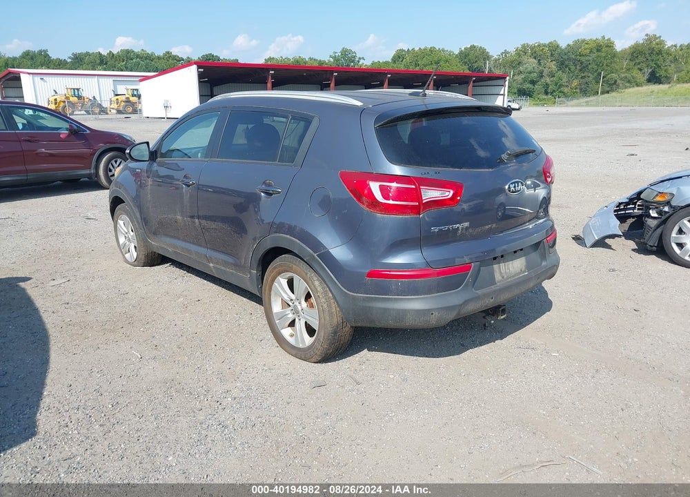 2011 KIA SPORTAGE LX VIN: KNDPBCA28B7088347