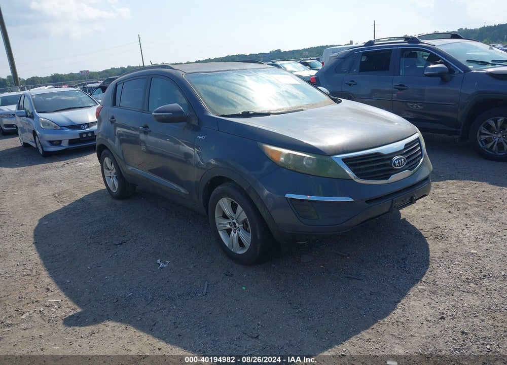 2011 KIA SPORTAGE LX VIN: KNDPBCA28B7088347