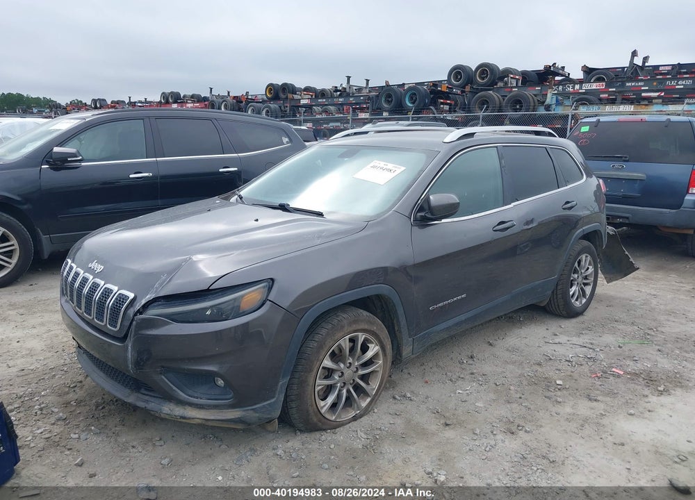2019 JEEP CHEROKEE LATITUDE PLUS FWD VIN: 1C4PJLLBXKD184952