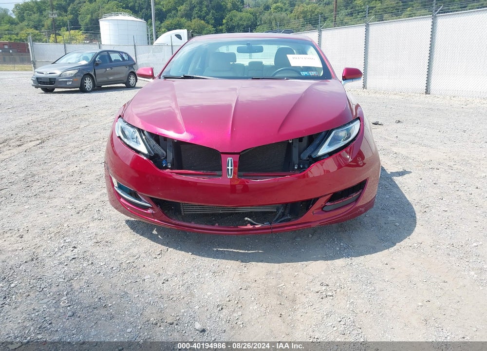 2014 LINCOLN MKZ VIN: 3LN6L2J93ER801244