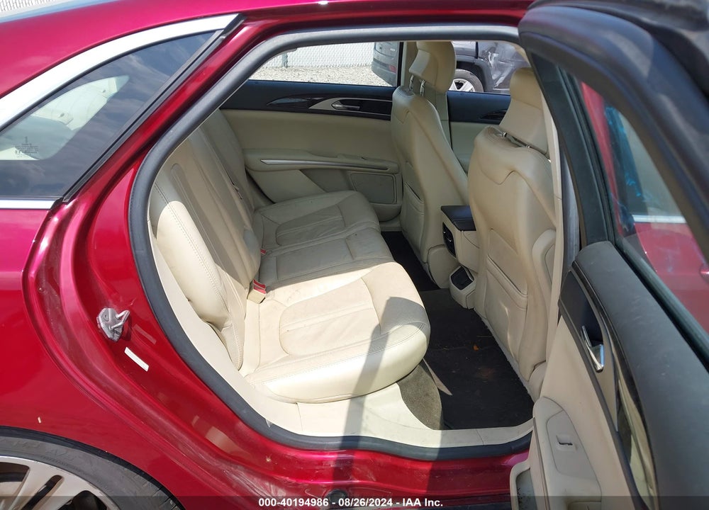 2014 LINCOLN MKZ VIN: 3LN6L2J93ER801244