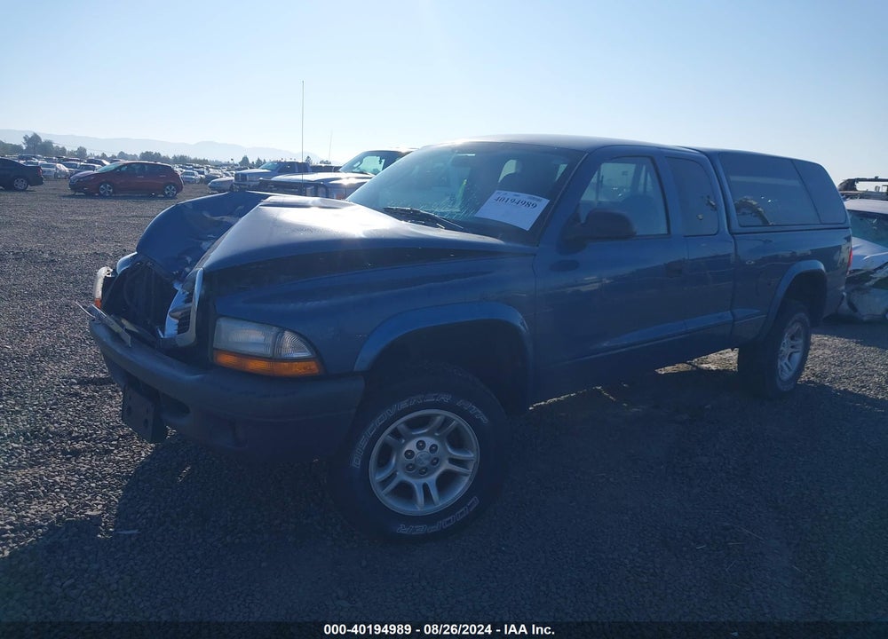 2004 DODGE DAKOTA VIN: 1D7HG12K14S684141