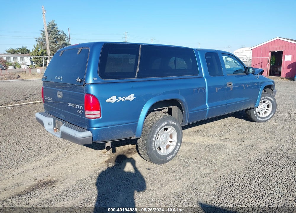 2004 DODGE DAKOTA VIN: 1D7HG12K14S684141