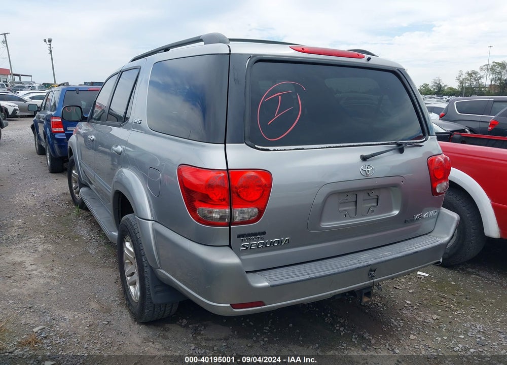 2006 TOYOTA SEQUOIA VIN: 5TDBT44A26S258245