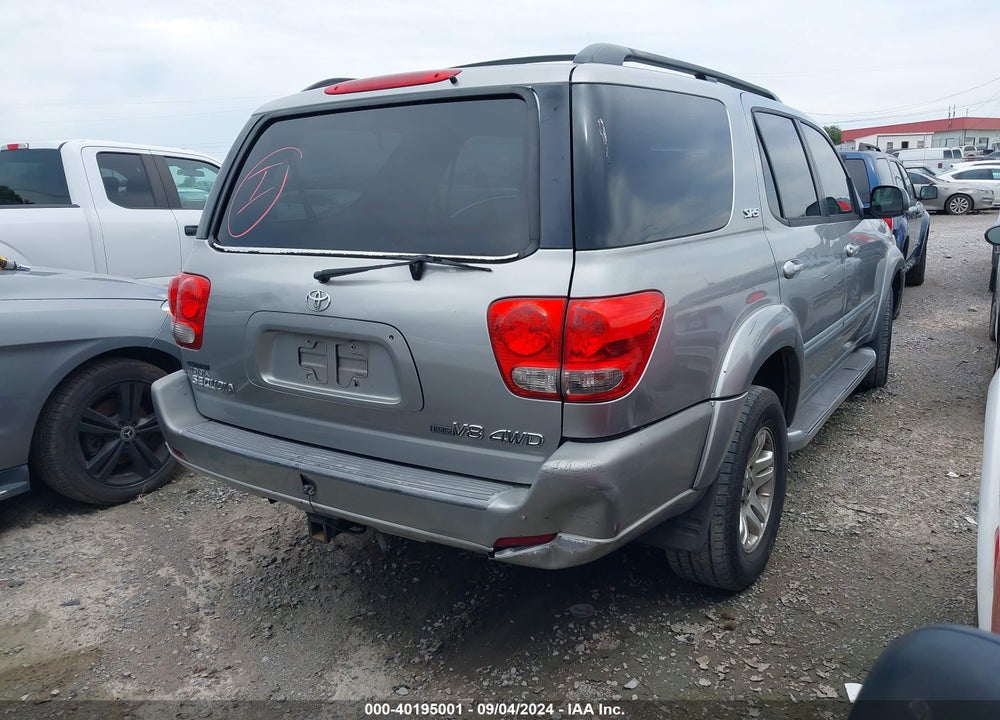 2006 TOYOTA SEQUOIA VIN: 5TDBT44A26S258245