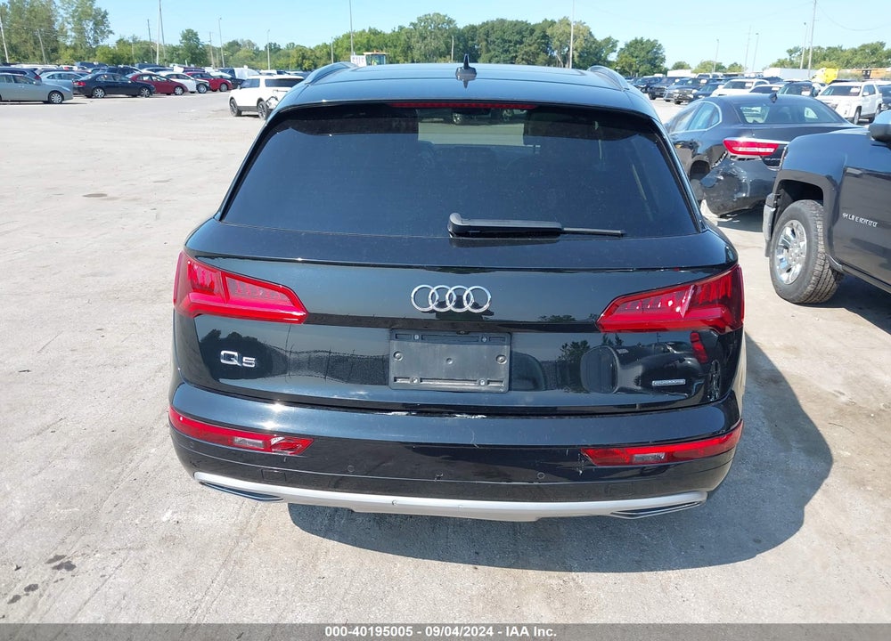 2019 AUDI Q5 45 PREMIUM VIN: WA1BNAFY6K2084906