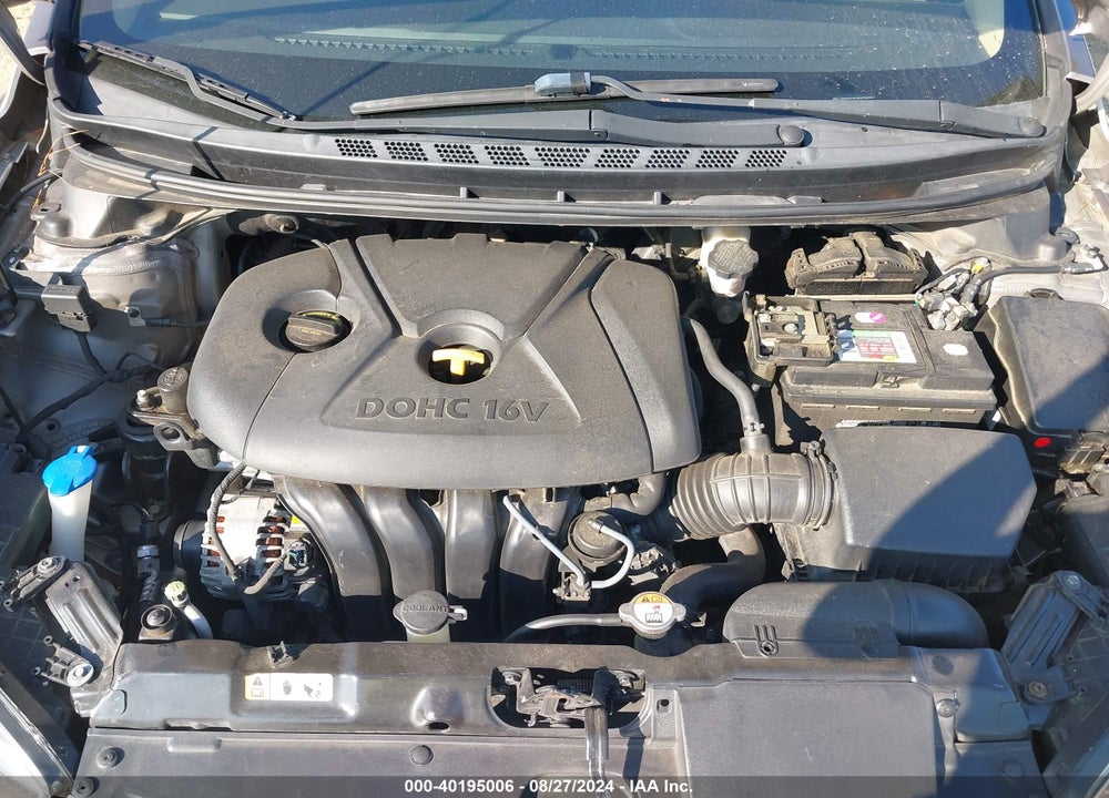 2013 HYUNDAI ELANTRA GLS VIN: 5NPDH4AE9DH395557