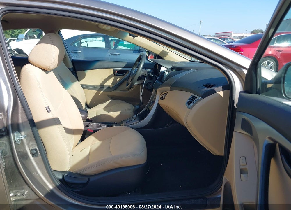 2013 HYUNDAI ELANTRA GLS VIN: 5NPDH4AE9DH395557