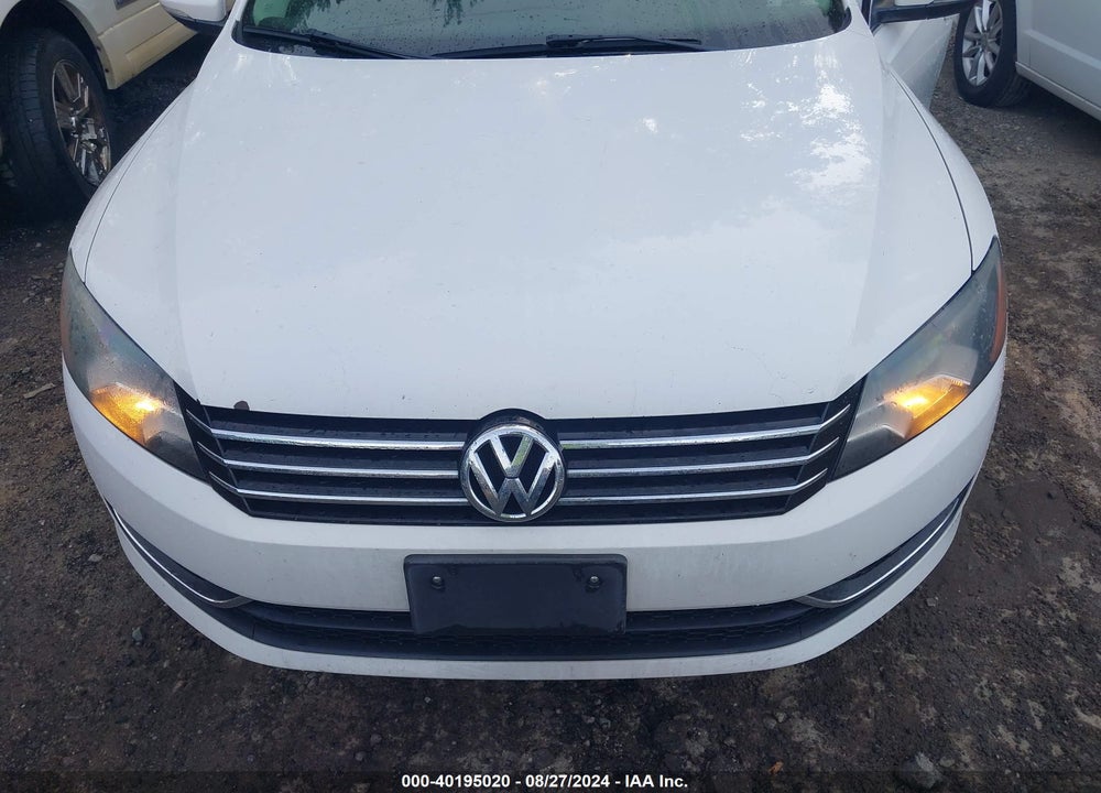2012 VOLKSWAGEN PASSAT 2.5L SE VIN: 1VWBP7A35CC073807